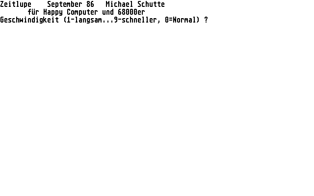 Zeitlupe — screenshot 1